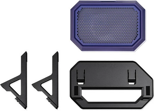 Kit standi për Kasë Thermaltake The Tower 600 Future Dusk, filtër pluhuri, e zezë/vjollcë