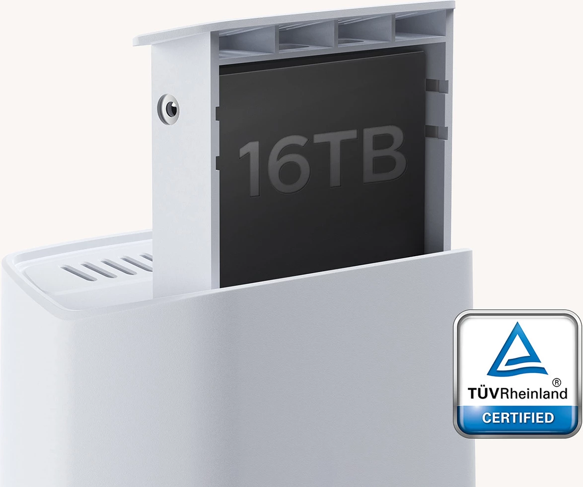 Set kamerash sigurie Baseus Security N1 Plus Dual 2K, 2 kamera, 16GB memorie, IP67, Bardhë