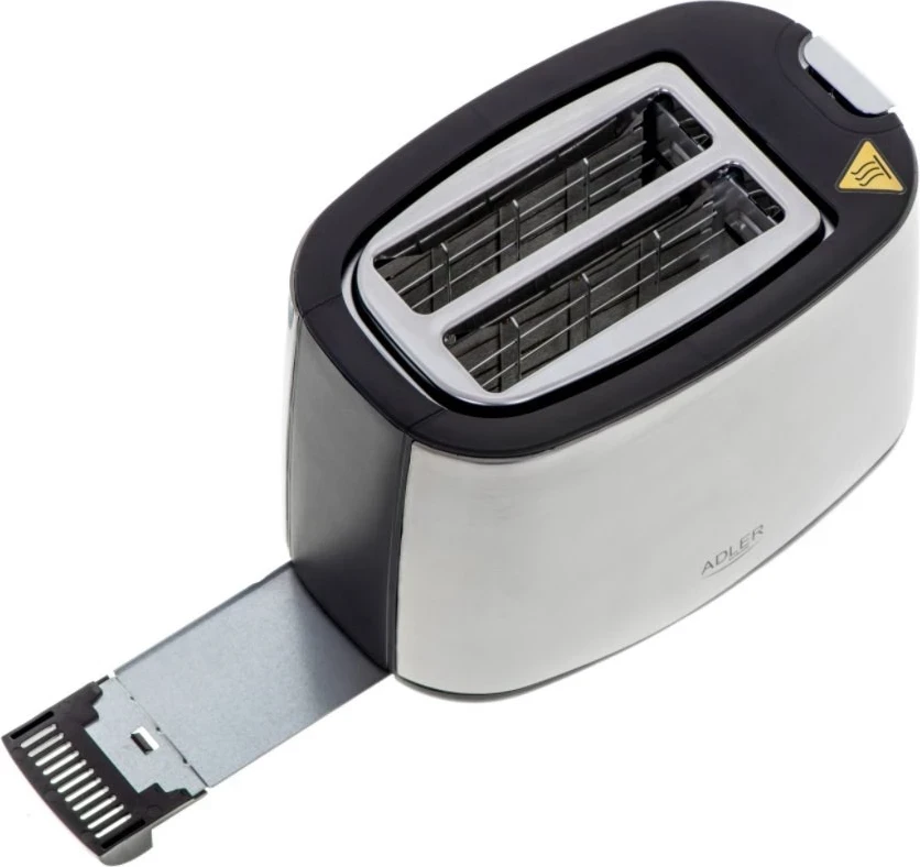 Thekëse buke Adler AD 3214, 900W, e argjend 