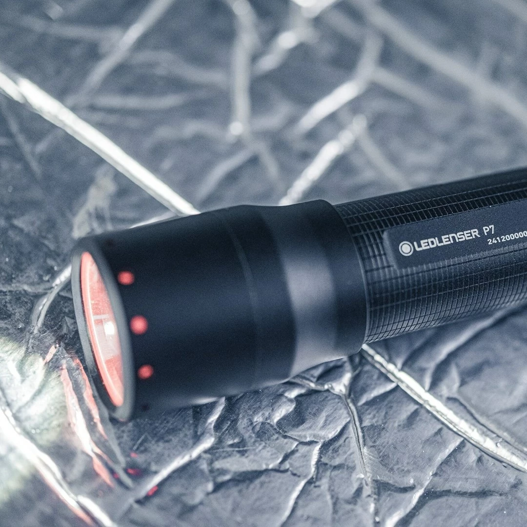 Elektrik dore Ledlenser P7, LED, 4 nivele, trup alumini, i zi
