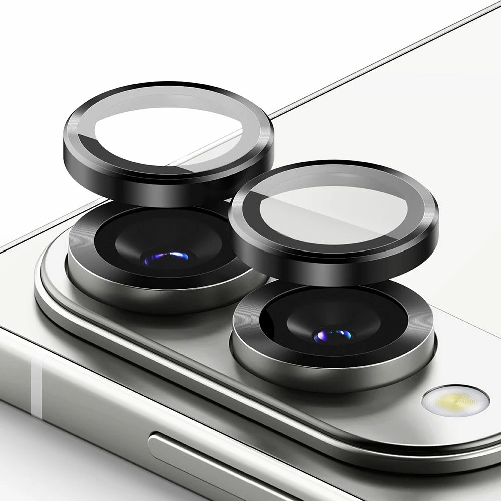 Mbrojtës xhami për kamerë Ringke për Samsung Galaxy S25 Edge, Transparent, 2 copë