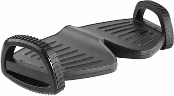 Mbështetëse këmbësh UVI Desk Foot Rest, 2 nivele lartësie, 50.2 x 27.7 x 13.5 cm, e zezë