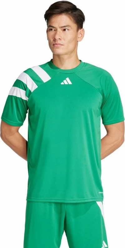 Fanellë futbolli për meshkuj adidas, e gjelbër [Madhësia: S]