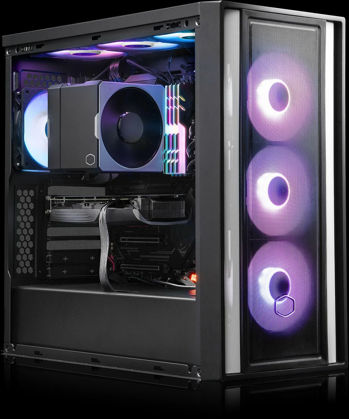 Ftohës CPU Cooler Master Hyper 612 APEX MAP-T6PN-225PK-R1, 2x120mm, i zi
