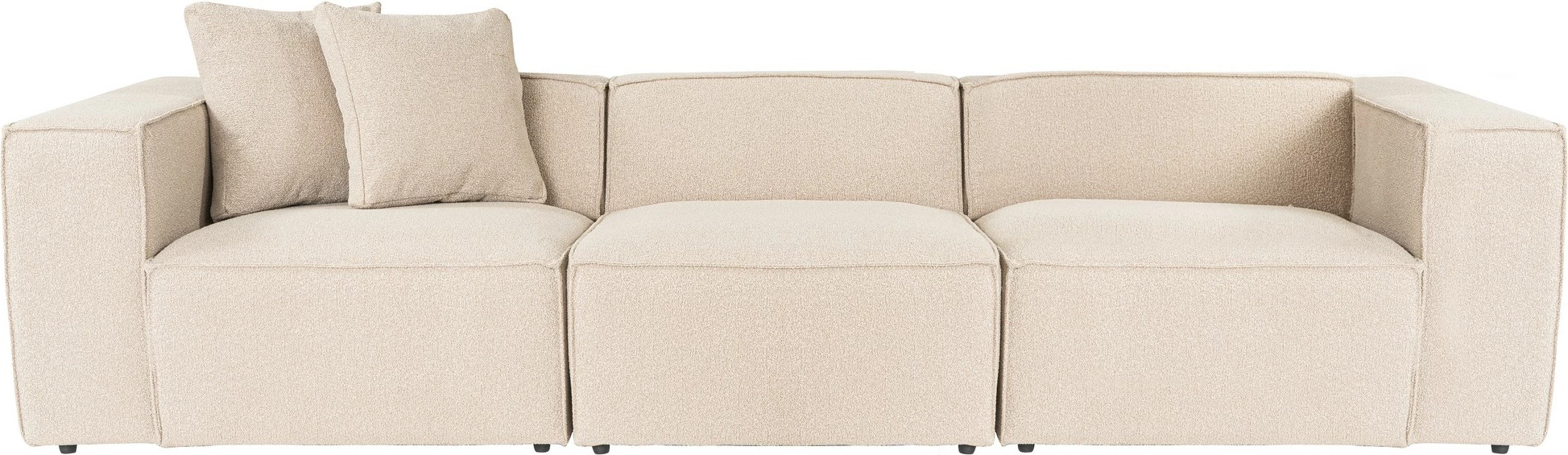 Kauç 3-ulëse Lora, ngjyrë pjeshke, Atelier del Sofa