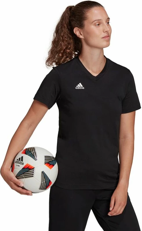 Maicë adidas për femra, e zezë