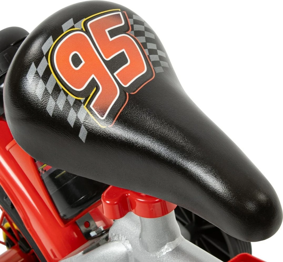 Biçikletë fëmijësh HUFFY Disney Cars 24484W, 14", alumin, argjendtë, me 4 rrota