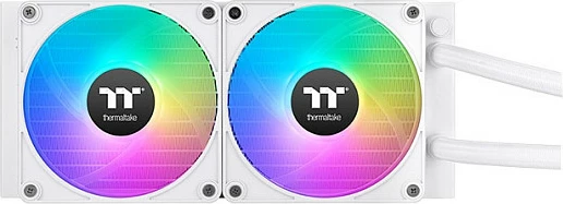 Ftohës uji Thermaltake TH280 V2 Ultra EX ARGB, 280mm, Snow, me ekran LCD