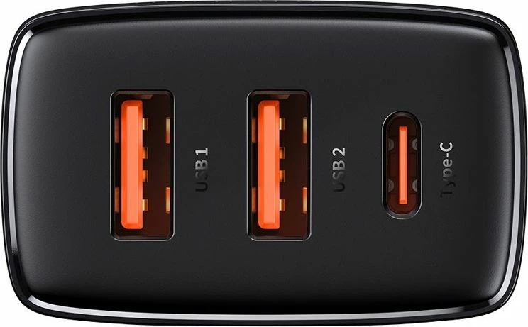 Karikues muri Baseus CCXJ-E01 30W 2x USB-A + 1x USB-C PD/QC, i zi