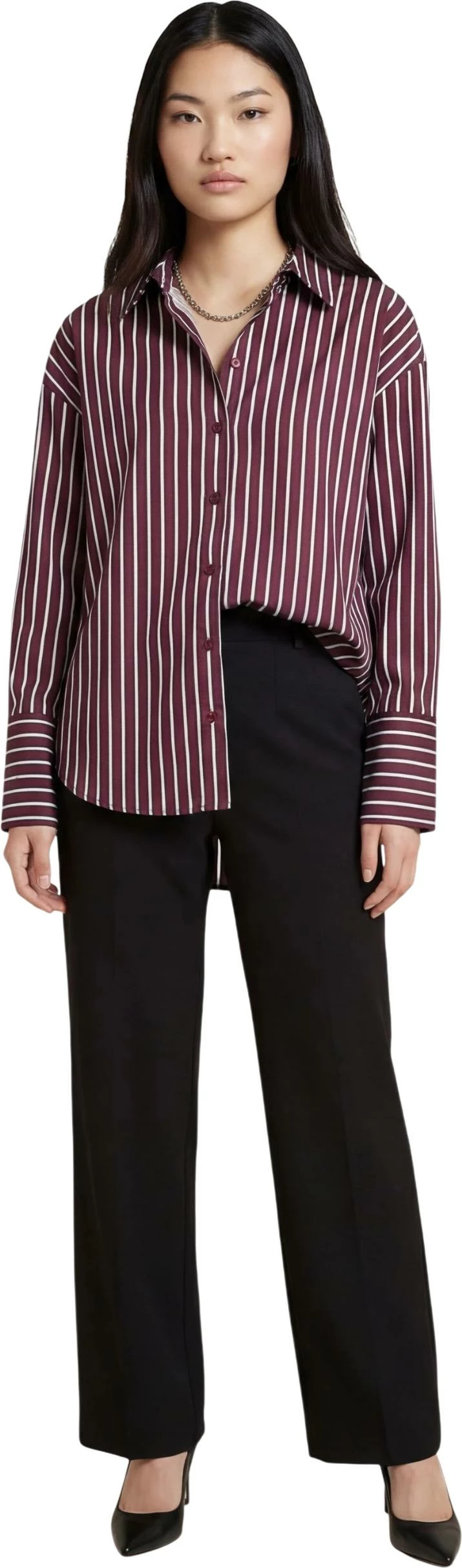 Këmishë për femra Jacqueline de Yong JDYSERENA 15380444, bordo [Madhësia: XS]