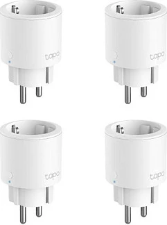 Prizë e mençur TP-Link Tapo P115 Mini, Wi-Fi, 4 copë, e bardhë