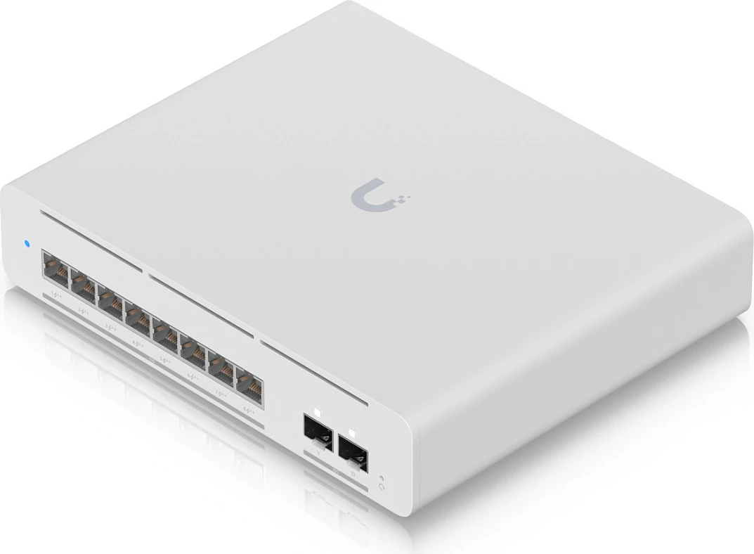 Switch Ubiquiti UniFi USW-Pro-XG-8-PoE, 8x 10G RJ45, 2x SFP+, PoE++ 155W, e bardhë