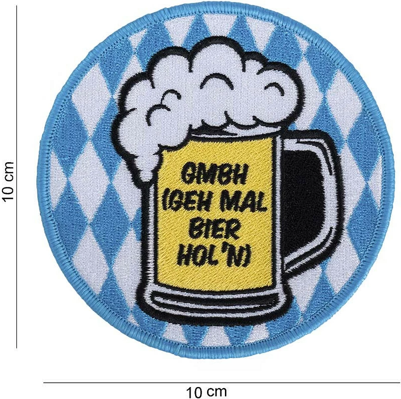 Emblema pëlhure Fostex Garments Patch GMBH Bavarian style with hook and loop #12070
