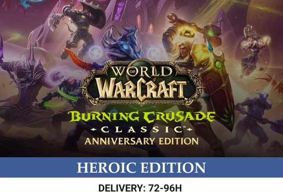 World of Warcraft: Burning Crusade Classic - Anniversary Edition Upgrade Gift DLC Outland Heroic Pack Edition EN Global