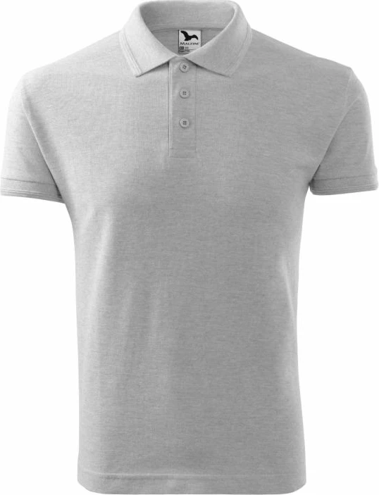 Fanellë polo Malfini, për meshkuj, gri [Madhësia: XL]