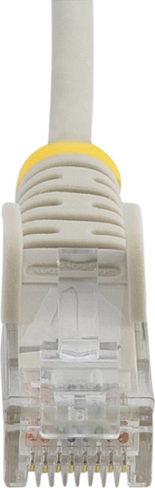 Kabllo Ethernet StarTech N6PAT50CMGRS, Cat6, 0.5 m, slim, RJ45-RJ45, 1 Gbps, gri