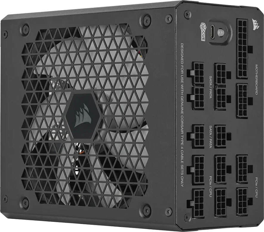 Furnizues rryme Corsair HXi HX1000i, 1000W, ATX 3.0, Fully-Modular, 80 PLUS Platinum, i zi