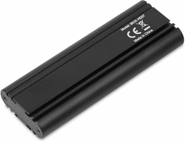 Kuti SSD NVMe iBox HD-07, e zezë