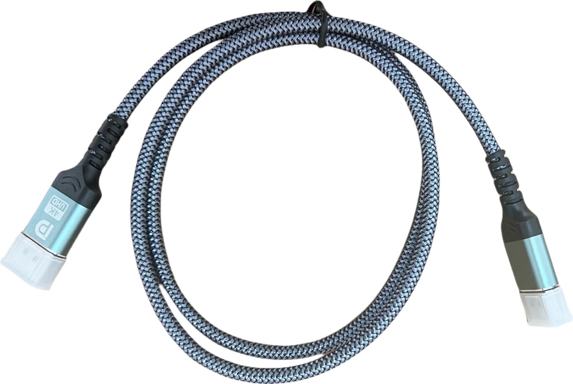Kabllo DisplayPort 1.2, 1m, alumini, 4K 60Hz