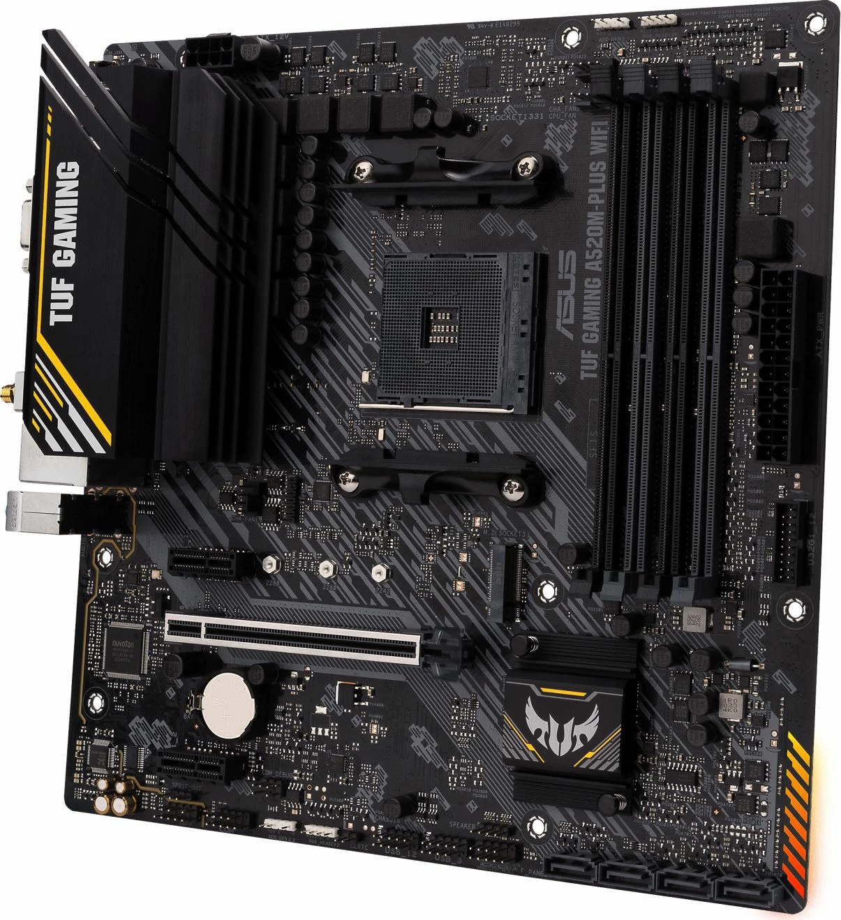 Pllakë amë Asus TUF Gaming A520M-Plus WiFi, mATX