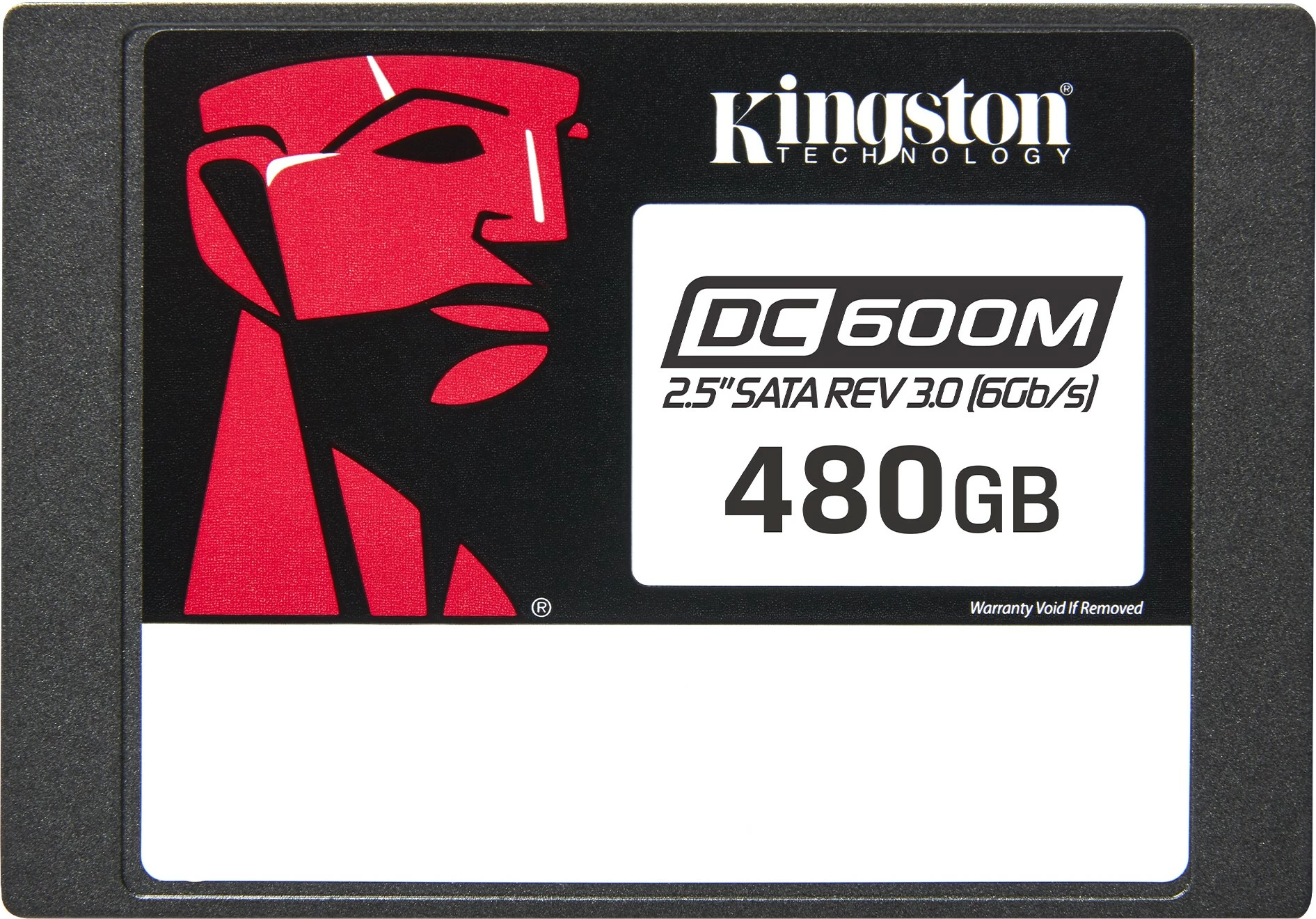 SSD Kingston DC600M 480GB, 2.5", 560 MB/s
