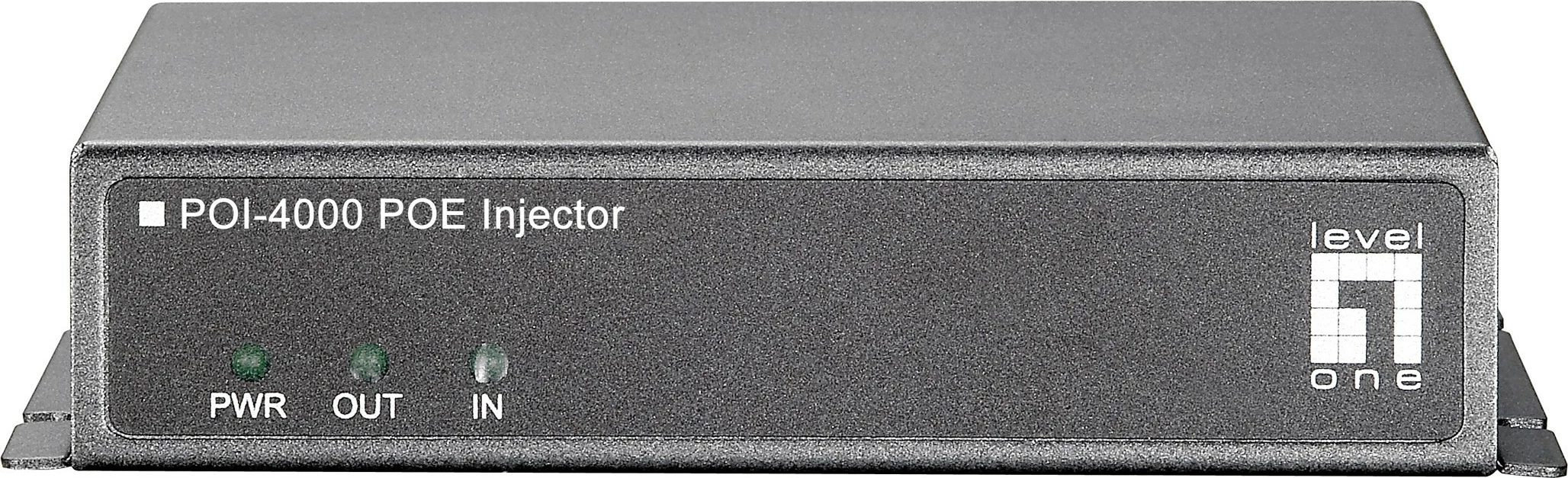 PoE Injector LevelOne POI-4000, 56W, Fast Ethernet, Gri