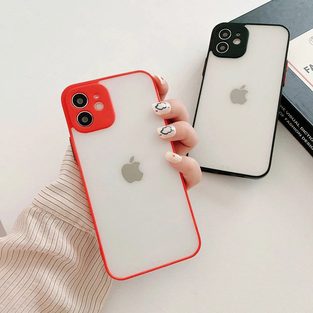 Mbështjellës Hurtel Milky Case për Samsung Galaxy A72 4G, silikon, gjysmë-transparent, zi