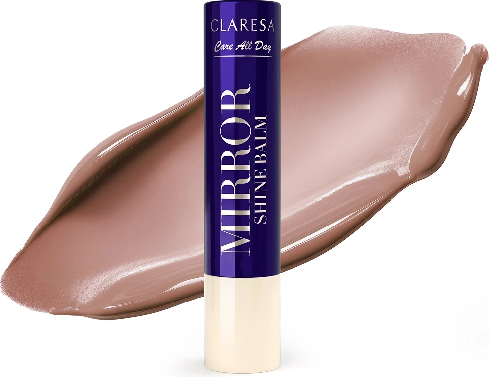 Buzëkuq Claresa Care All Day Mirror Shine Lip Gloss Stick për femra Tea Time 3g