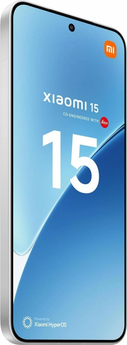 Celular Xiaomi 15, 6.36",  12+256GB, i bardhë