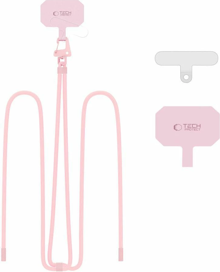 Rrip crossbody për celular Tech-Protect C5S, rozë
