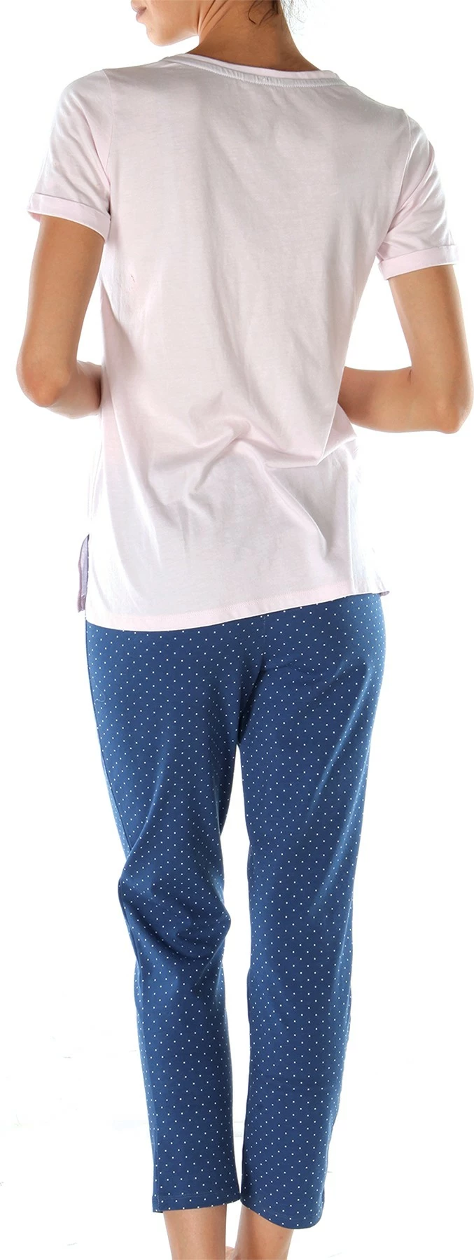 Set pizhamash për gra, Jumeon, 002-000222, ngjyrë rozë