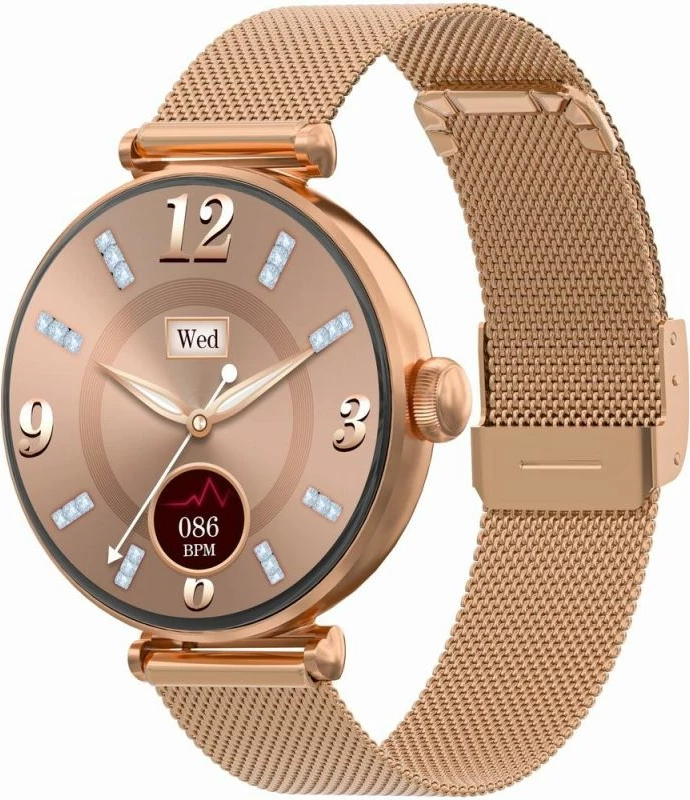 Smartwatch Gravity për femra, rozë