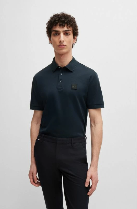 Maicë polo Boss për meshkuj, navy blue