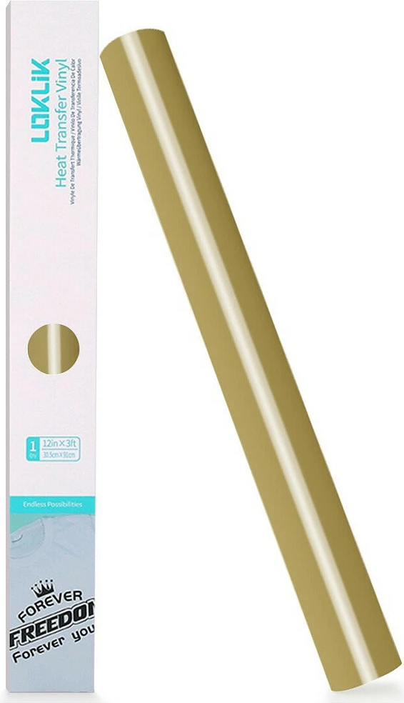 Foli për plotter LOKLiK Basic 30,5 x 180 cm, e artë me shkëlqim