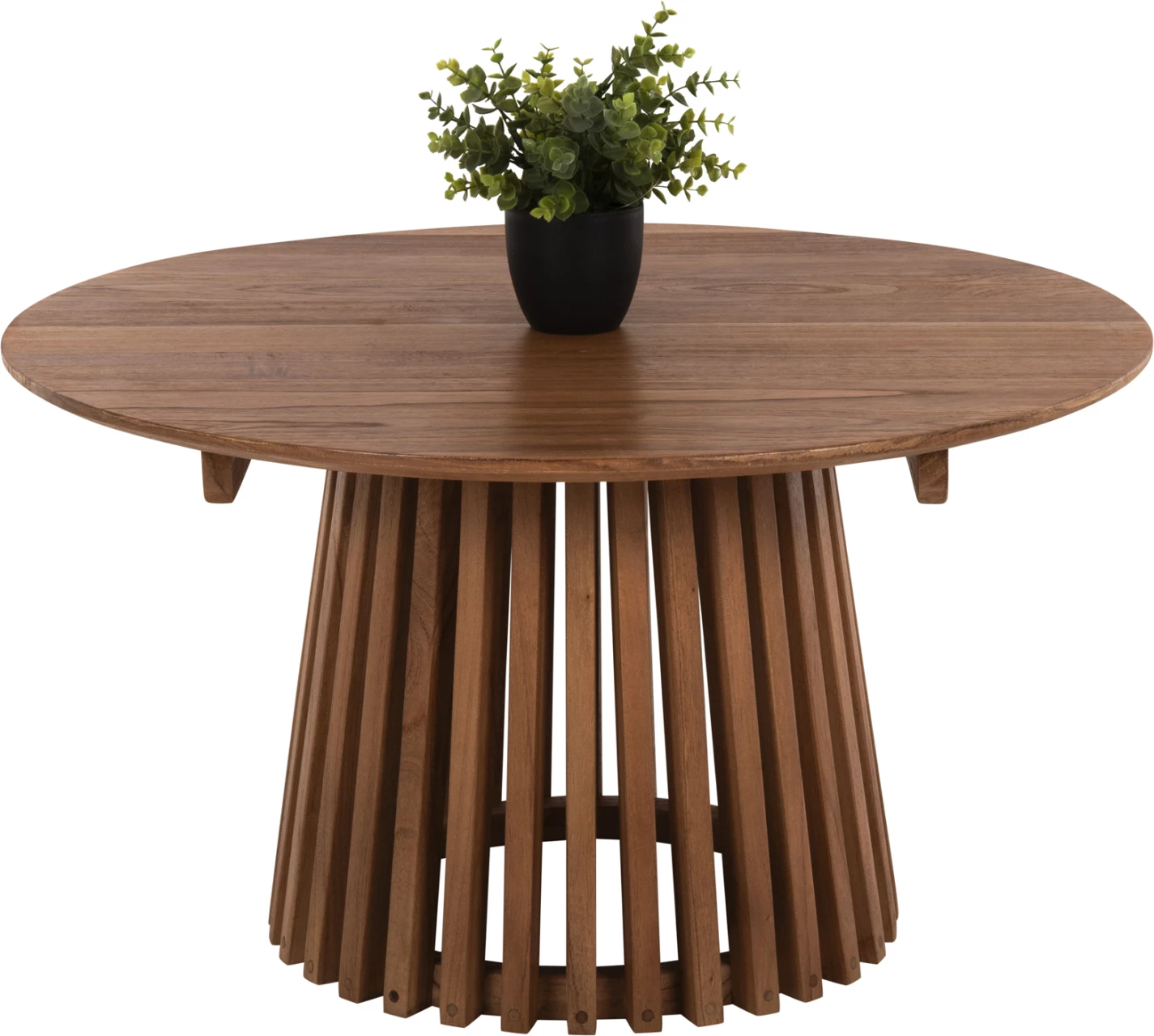 Tavolinë kafeje e rrumbullakët FRANTZ FH9387.11 dru i fortë MINDI - natyrale Φ80X45H cm