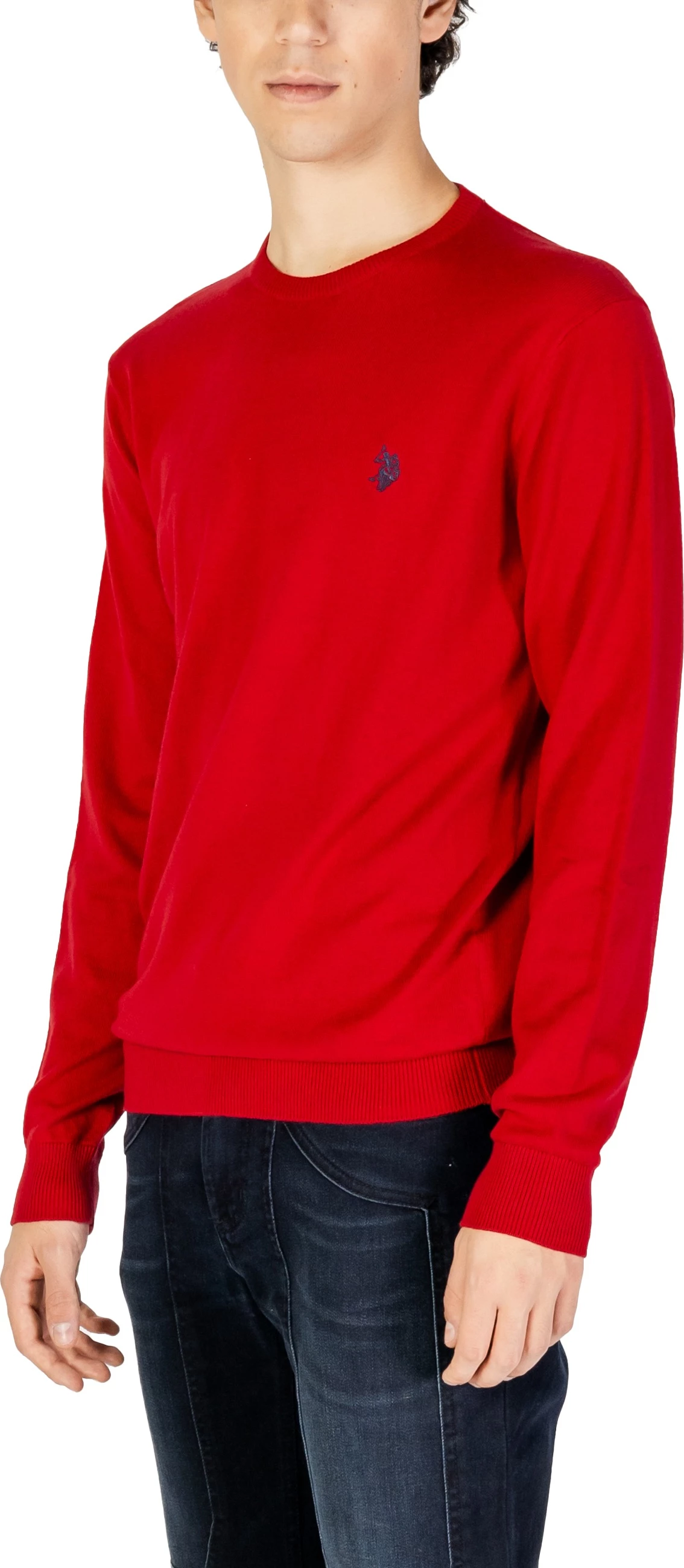 Xhemper për meshkuj U.S. Polo Assn. US40 173006, i kuq [Madhësia: S]