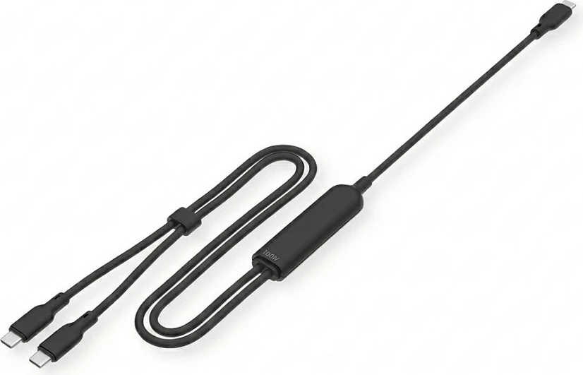 Kabllo ndarëse USB-C VALUE C në 2x USB-C, 1.8m, 100W, e zezë