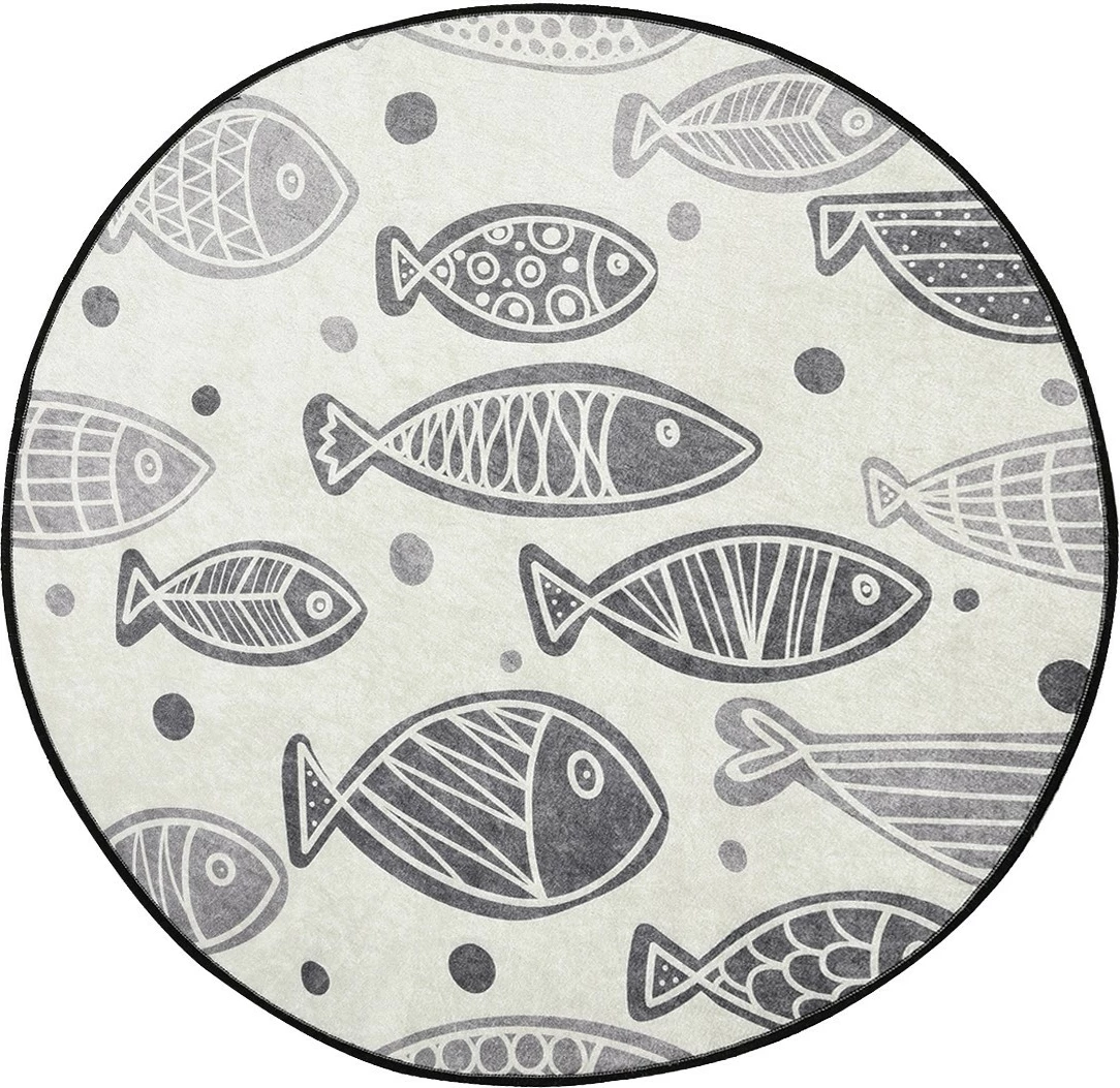 Qilim banjoje Mijölnir, Fish Djt, i bardhë (100)