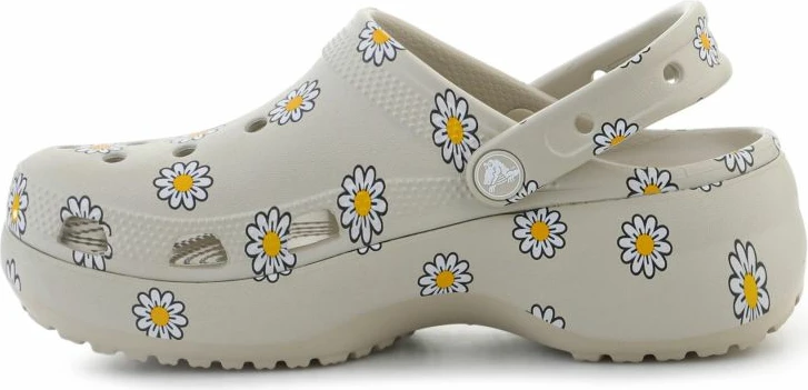 Atlete platforme femra Crocs Classic Platform Clog 212668-1WY, Floral Meteor