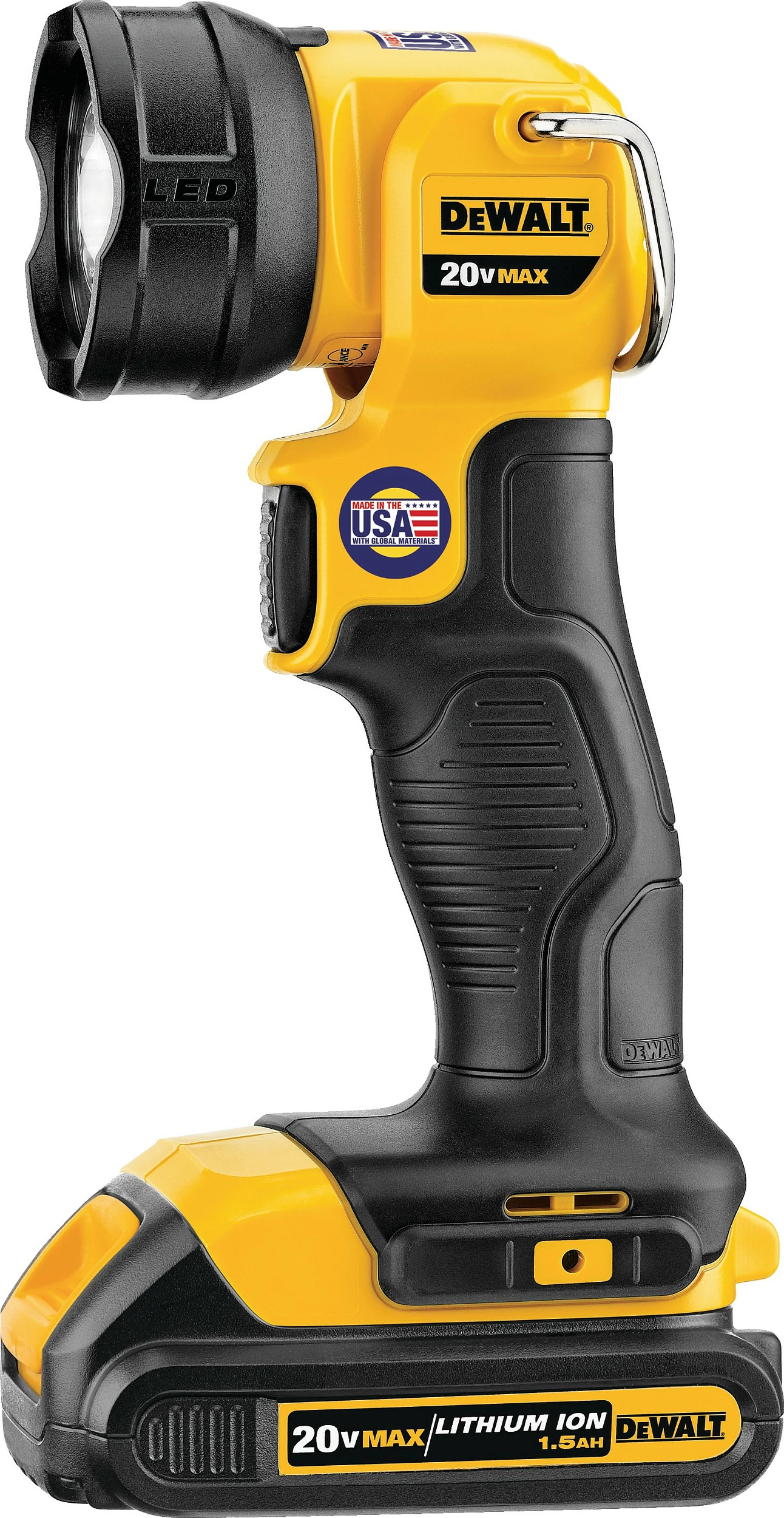 Dritë pune DeWALT DCL040, LED, 500lm, e verdhë/zezë
