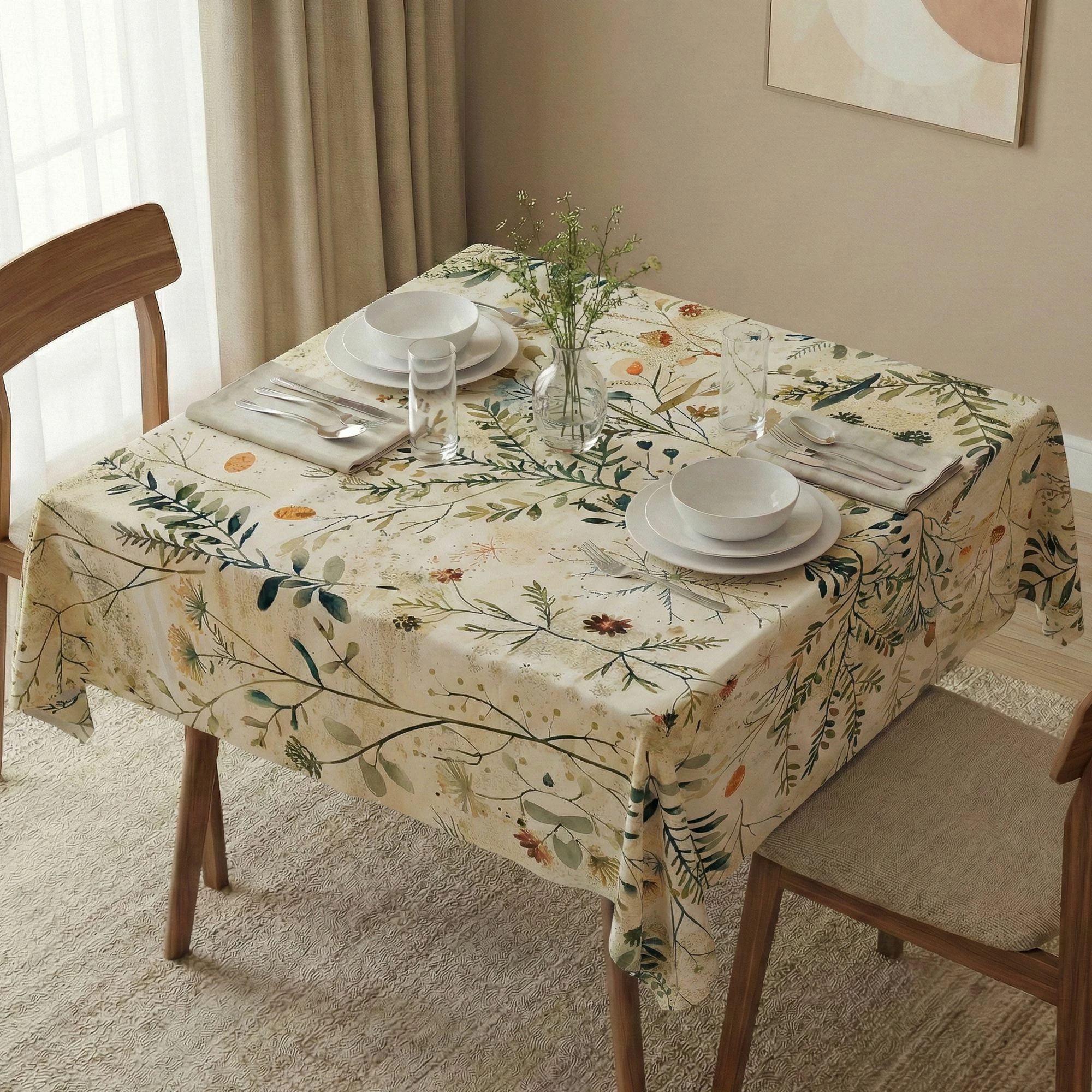 Mbulesë tavoline Hermia, Asr-tblclt25-54, 140x140cm