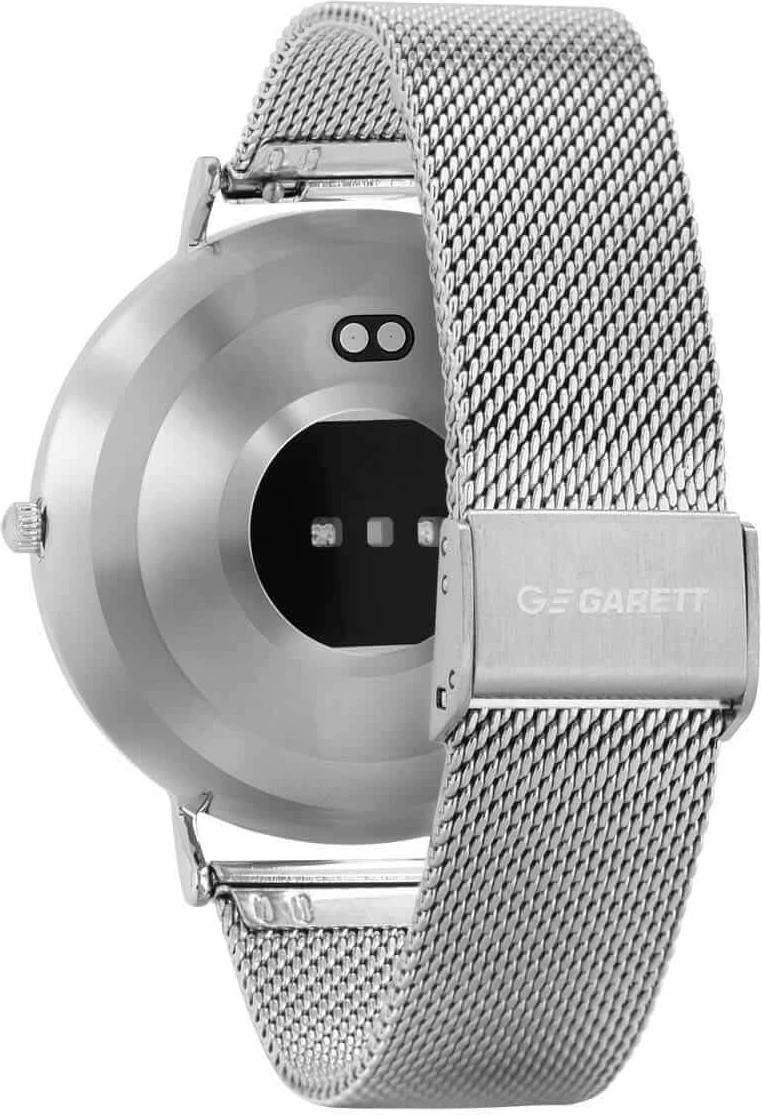 Smartwatch Garett Verona Silver-Steel, 1.3" AMOLED, IP67, Argjendtë