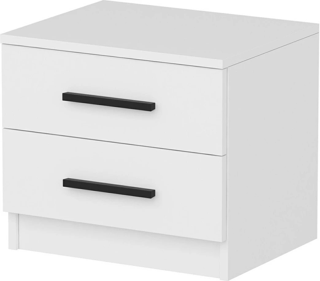 Komodinë natës Hanah Home, Kale - 84, e bardhë