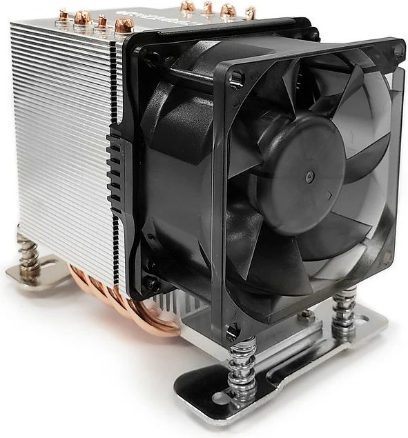 Ftohës ajri Inter-Tech Dynatron A35, 8 cm, për AMD Ryzen Threadripper, 280W, alumini/zezë