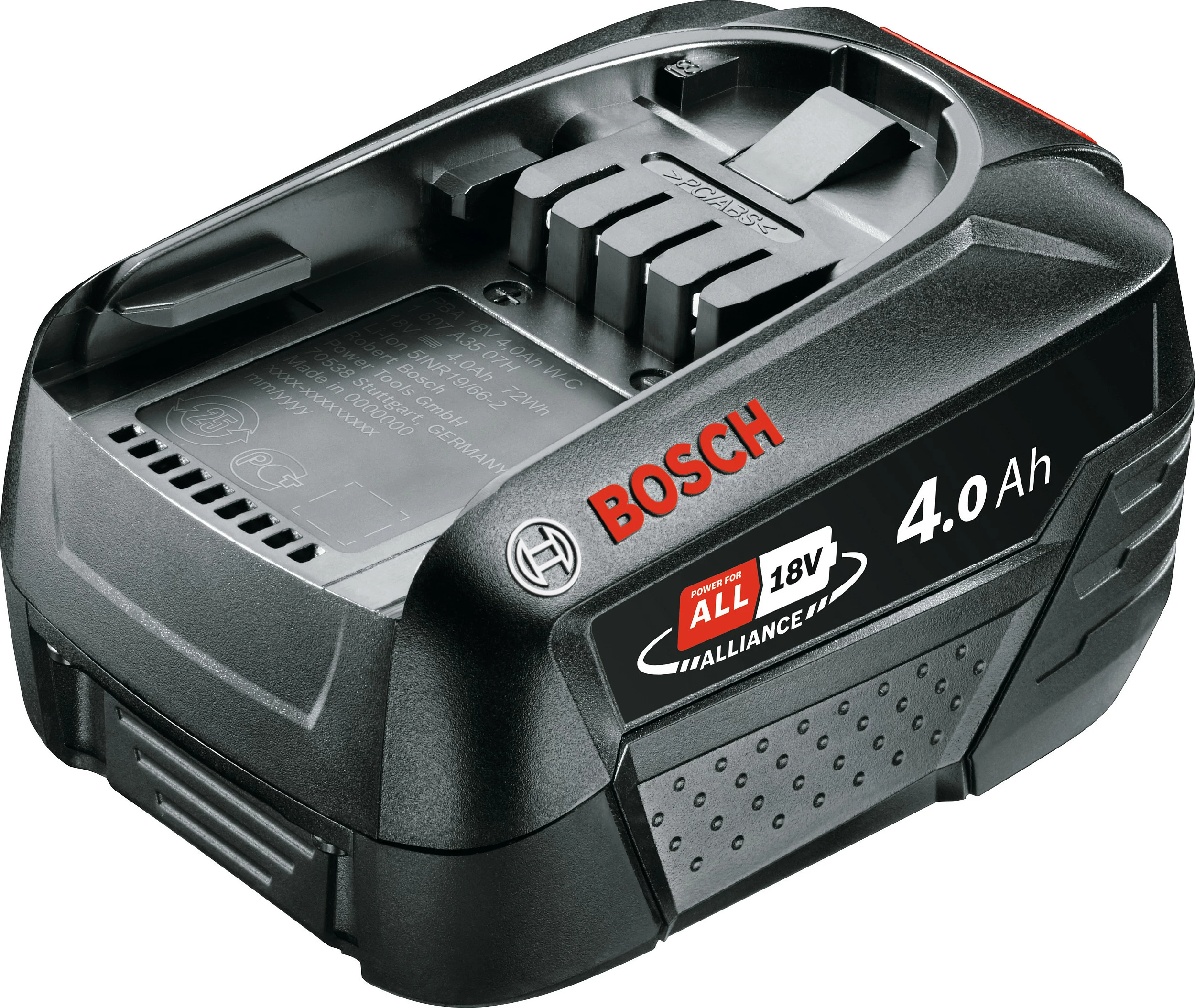 Bateri Bosch 1.600.A01.1T8, 18V 4.0Ah Li-Ion, e zezë