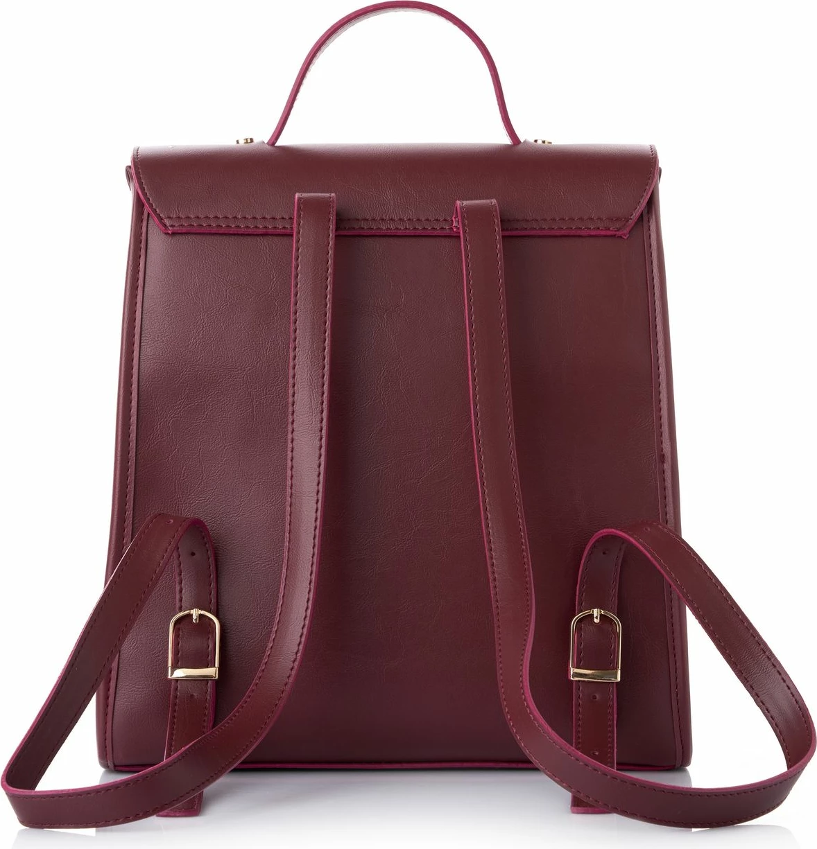 Çantë shpine Vince Camuto, Gela, ngjyrë burgundy