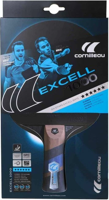 Raketë Cornilleau, për të gjithë, e zezë