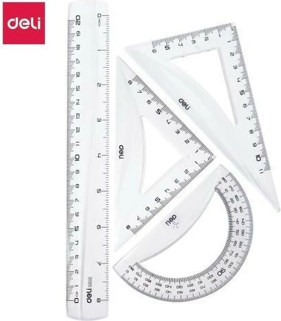 DELI VIZORE SET 1/4 20CM 1/30 G00412