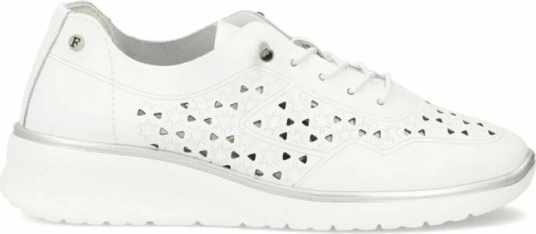 Këpucë të ulëta femra Filippo DP6714, të bardha