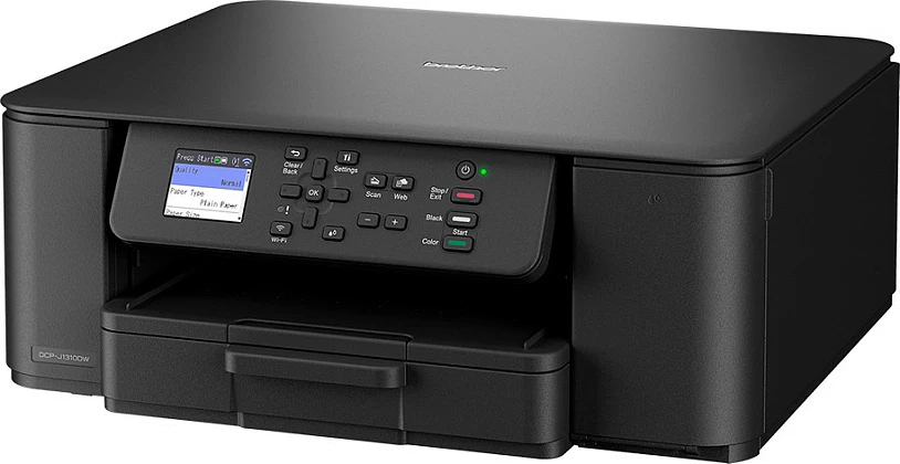 Printer multifunksional inkjet Brother DCP-J1310DW, A4, Wi‑Fi, duplex, me ngjyra, i zi